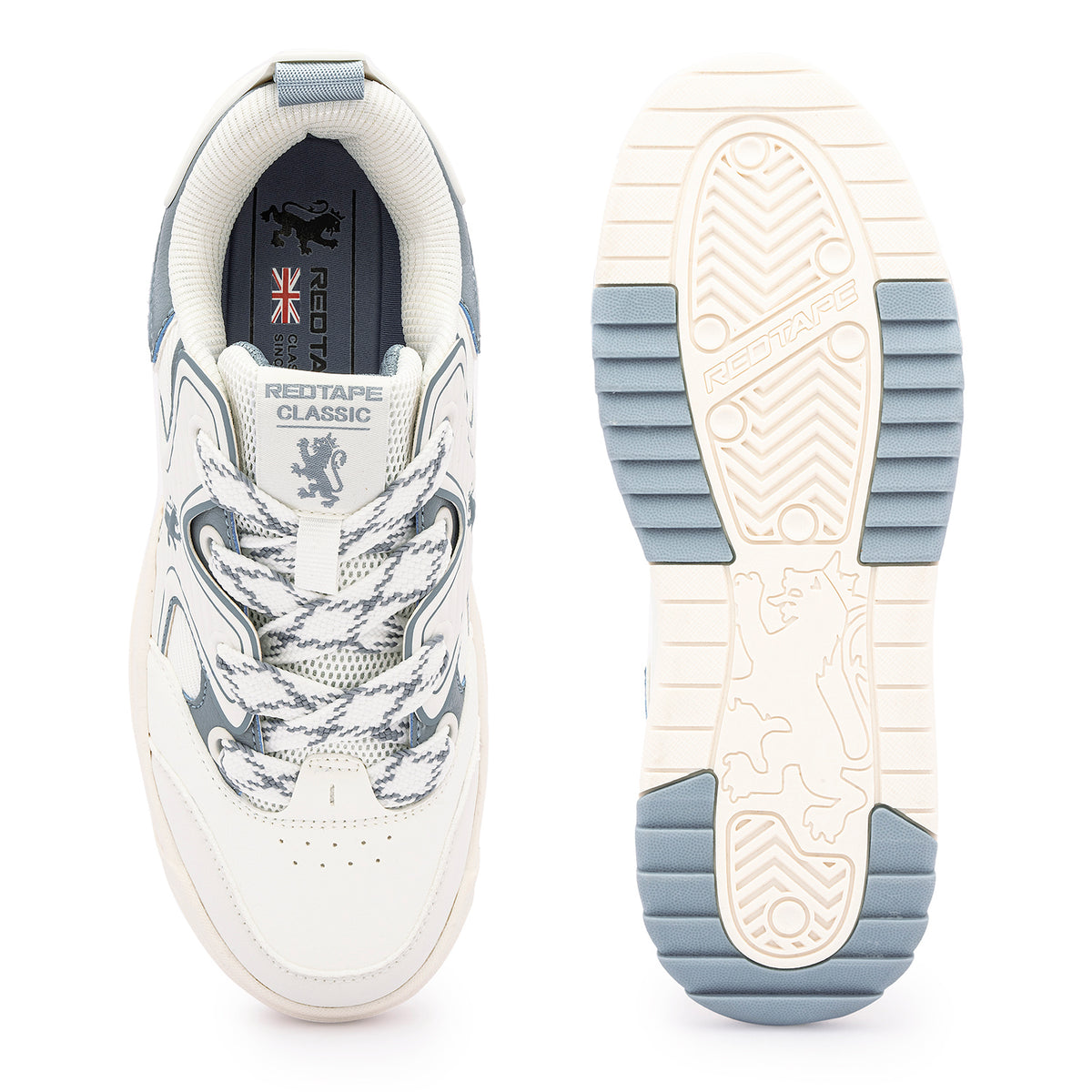White/Blue