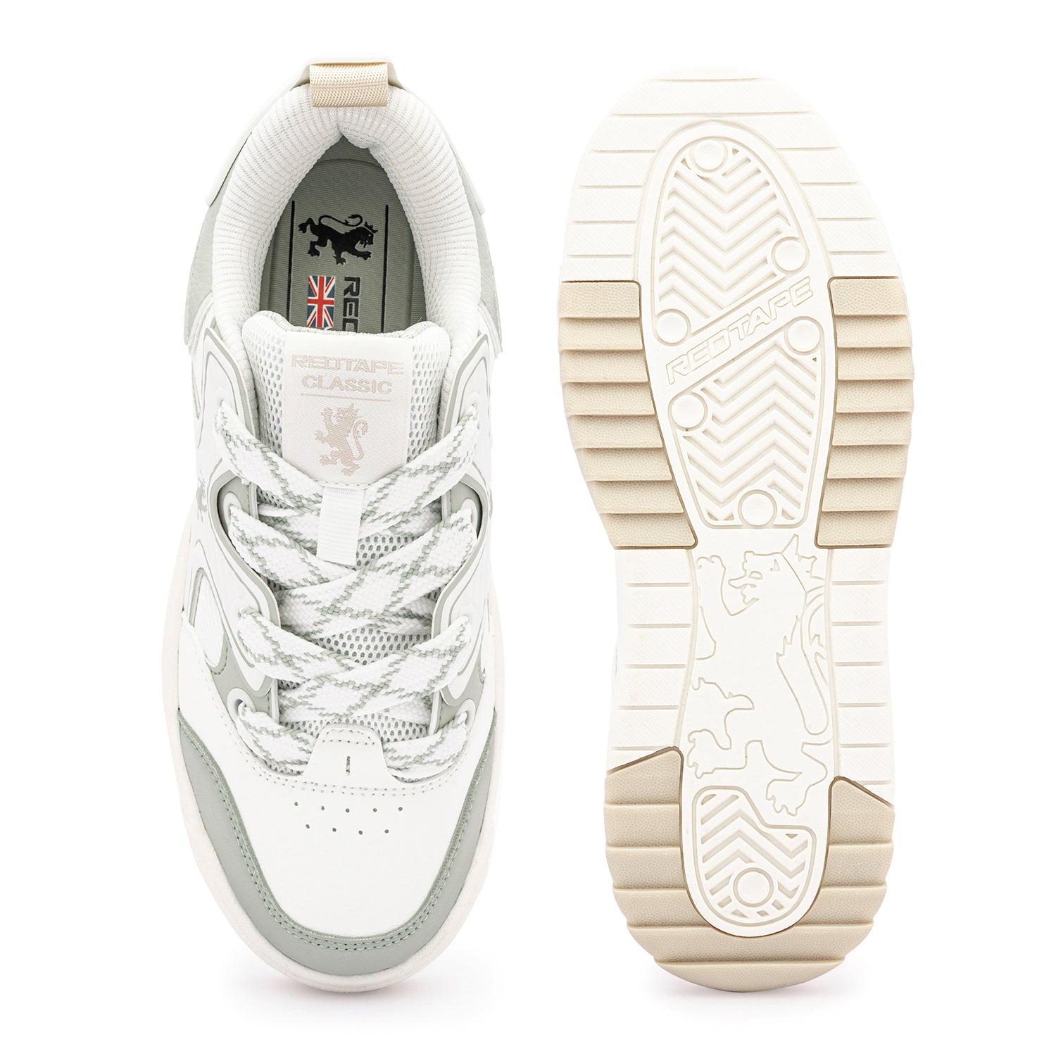 White/Olive