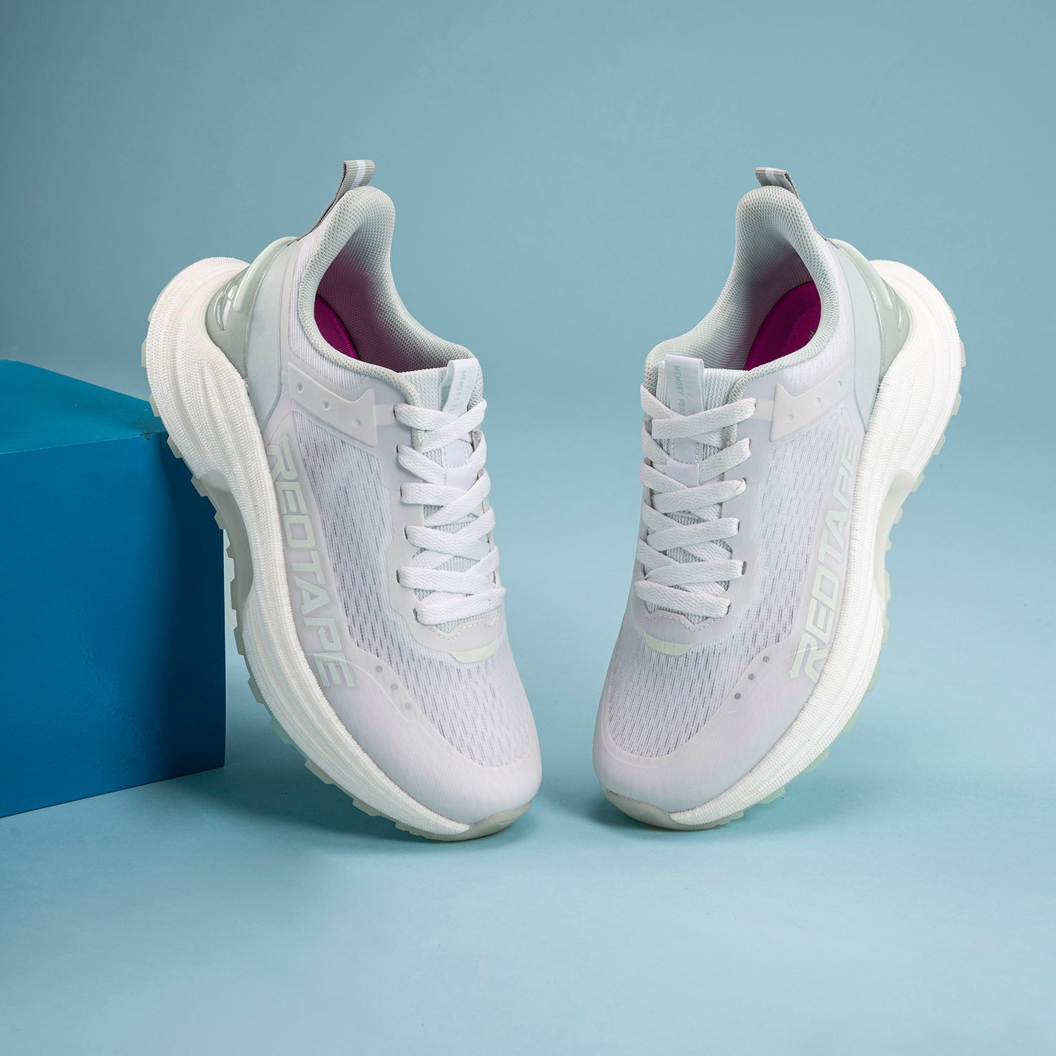 White/Blue