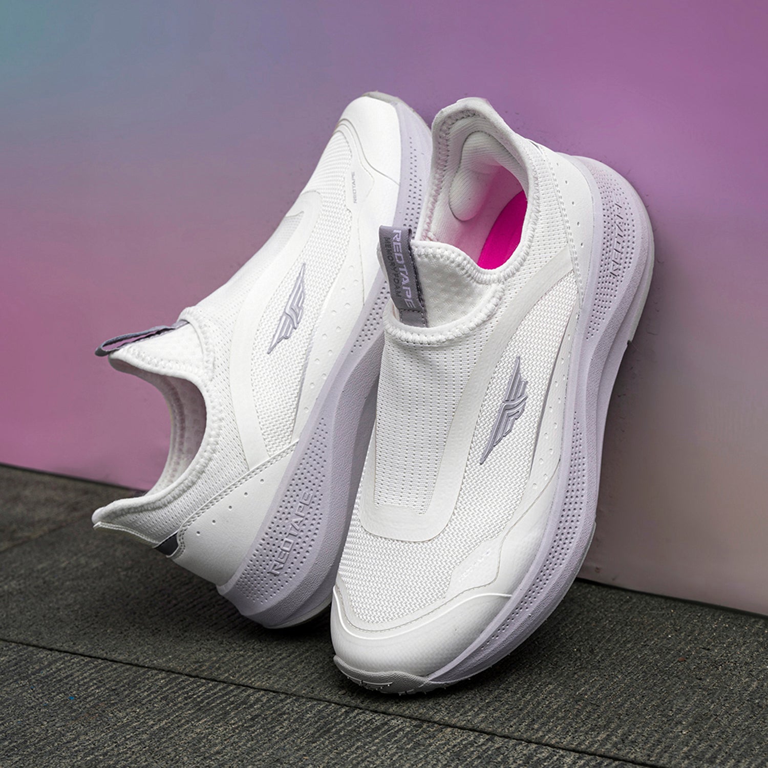 Lavender/White