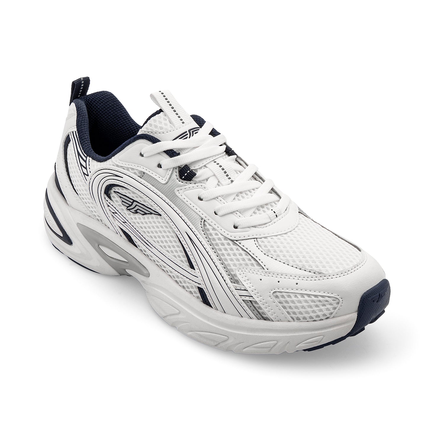 White/Navy