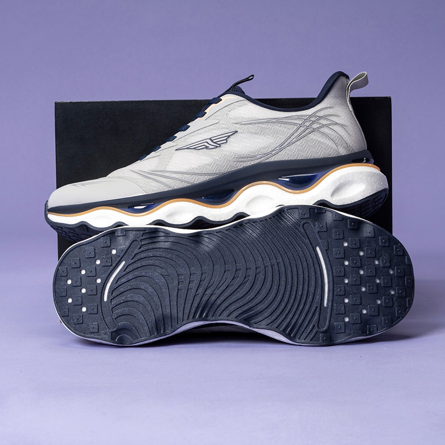 Grey/Orange