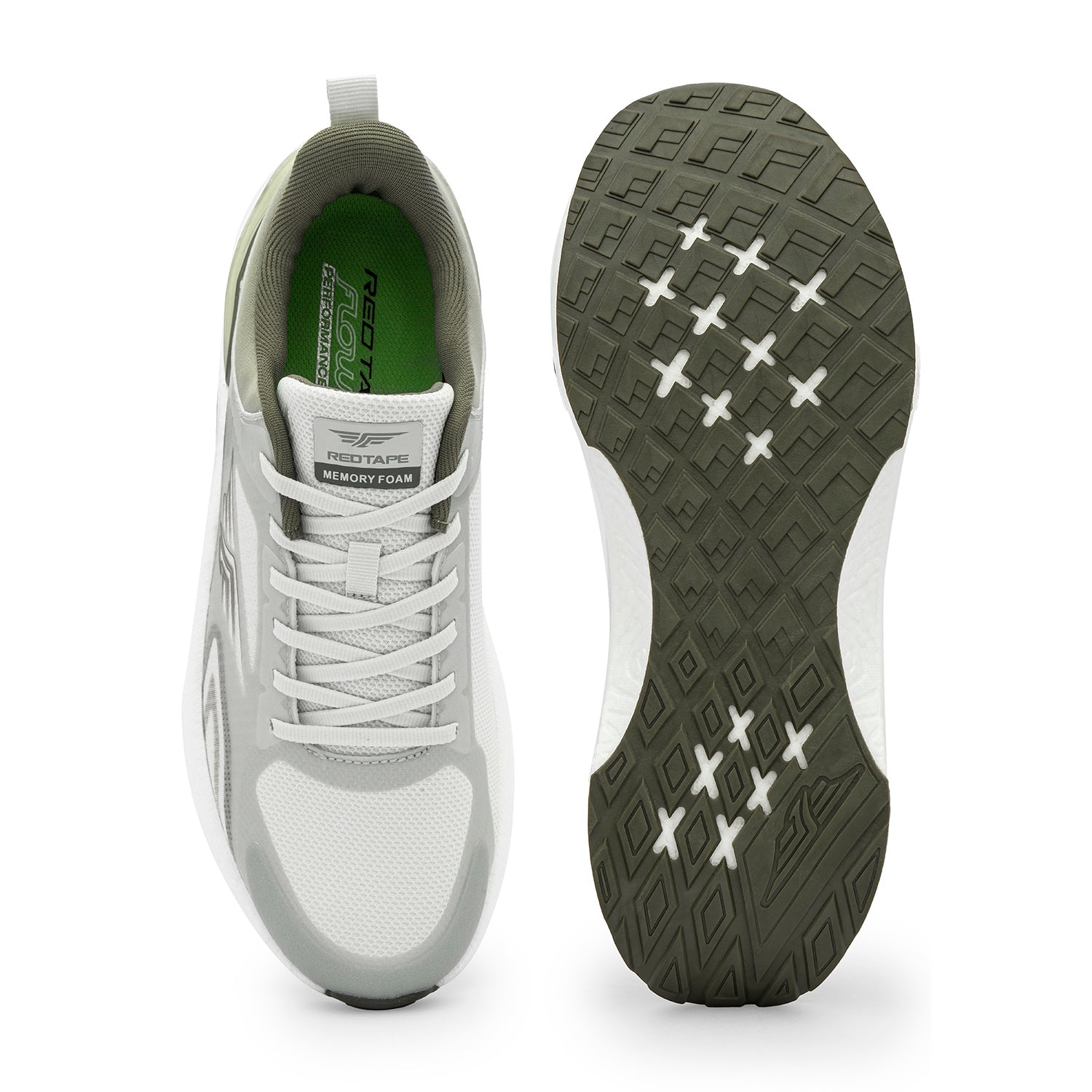 White/Olive